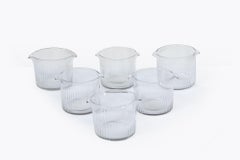 Early 19th Century Set of Six English Regency Glass Wine Rinsers/Coolers