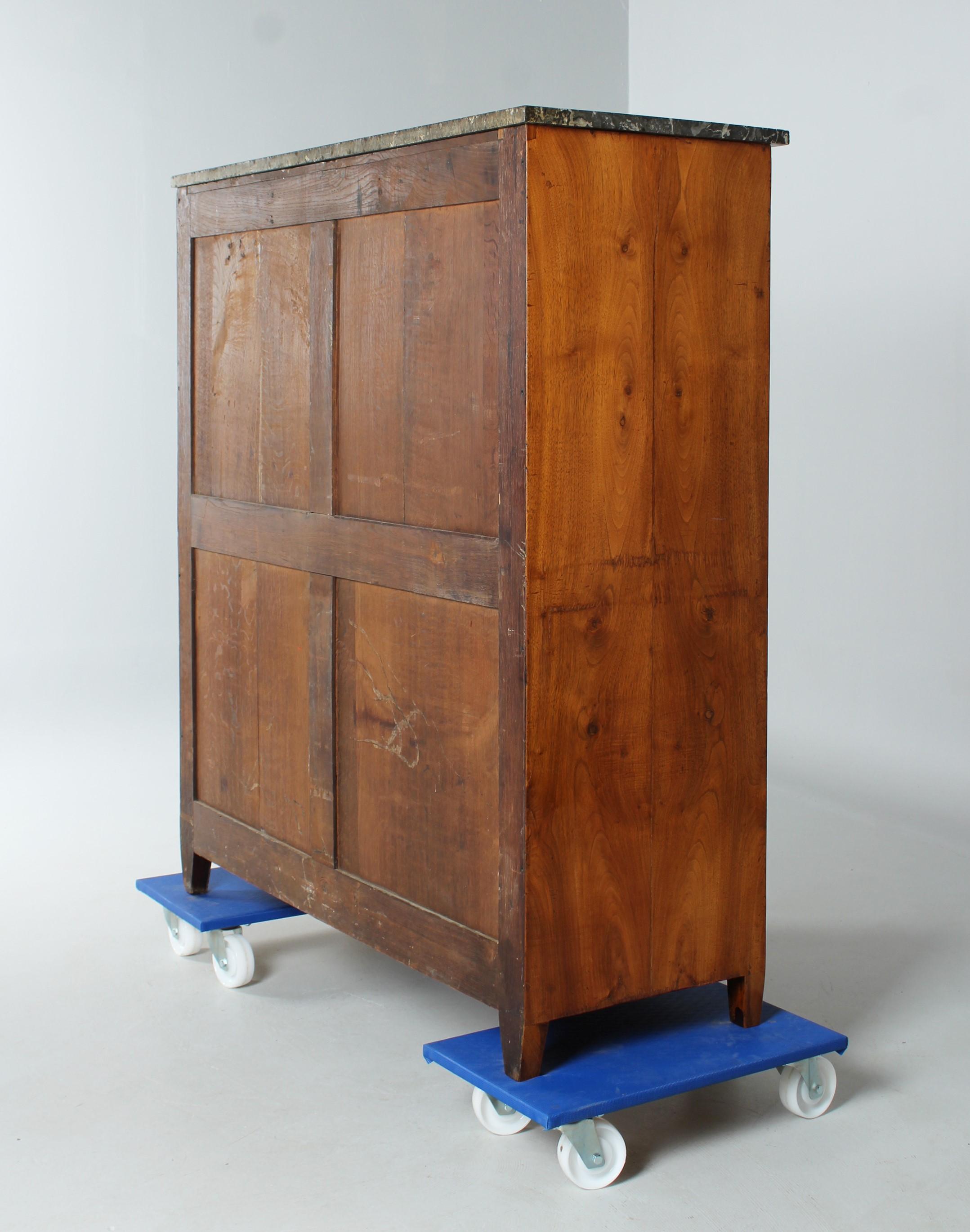 Early 19th Century Sideboard, Chiffoniere with special Central Locking System For Sale 12