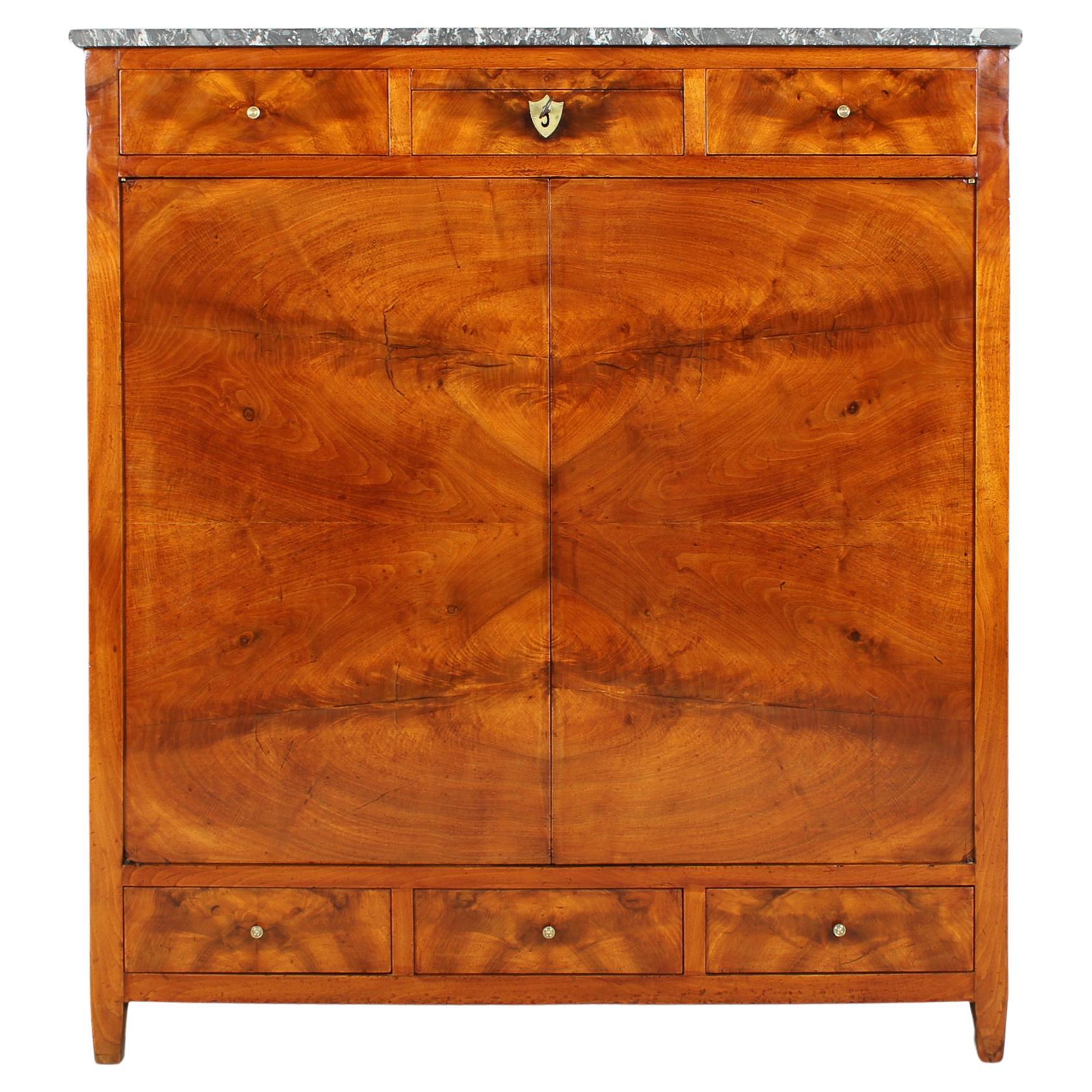 Early 19th Century Sideboard, Chiffoniere with special Central Locking System For Sale