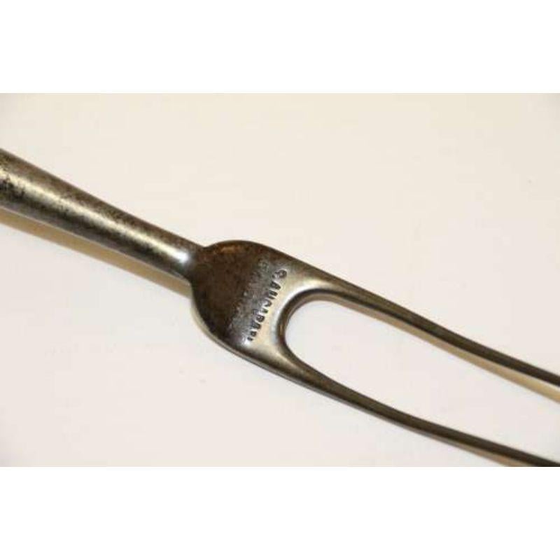 Early 19th Century Silver and Horn Mounted Roasting Fork, circa 1830 For Sale 5