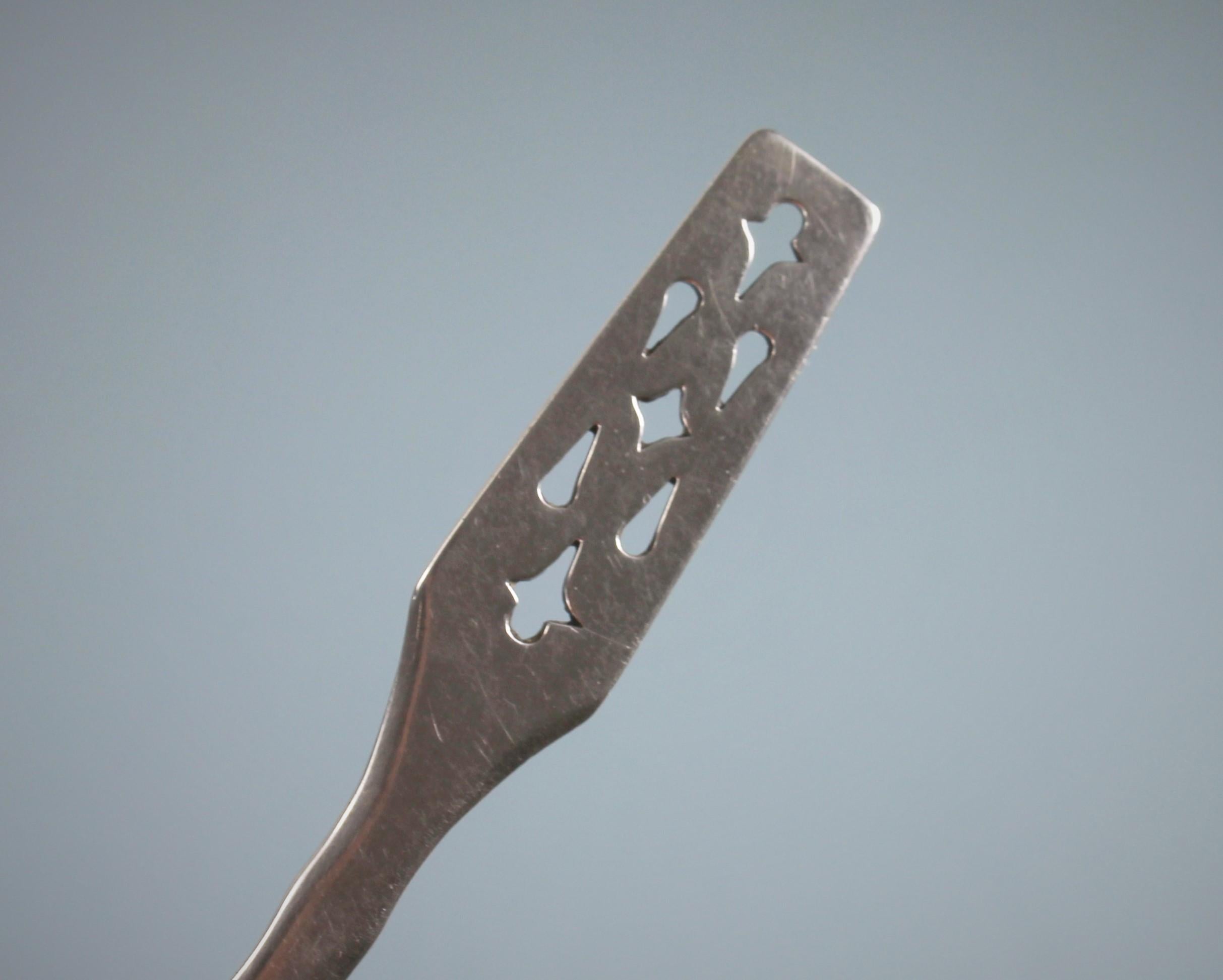 Early 19th Century Silver Spatula/Tongue Depressor In Good Condition For Sale In London, GB
