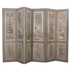 Early 19th Century Six-Panel Screen