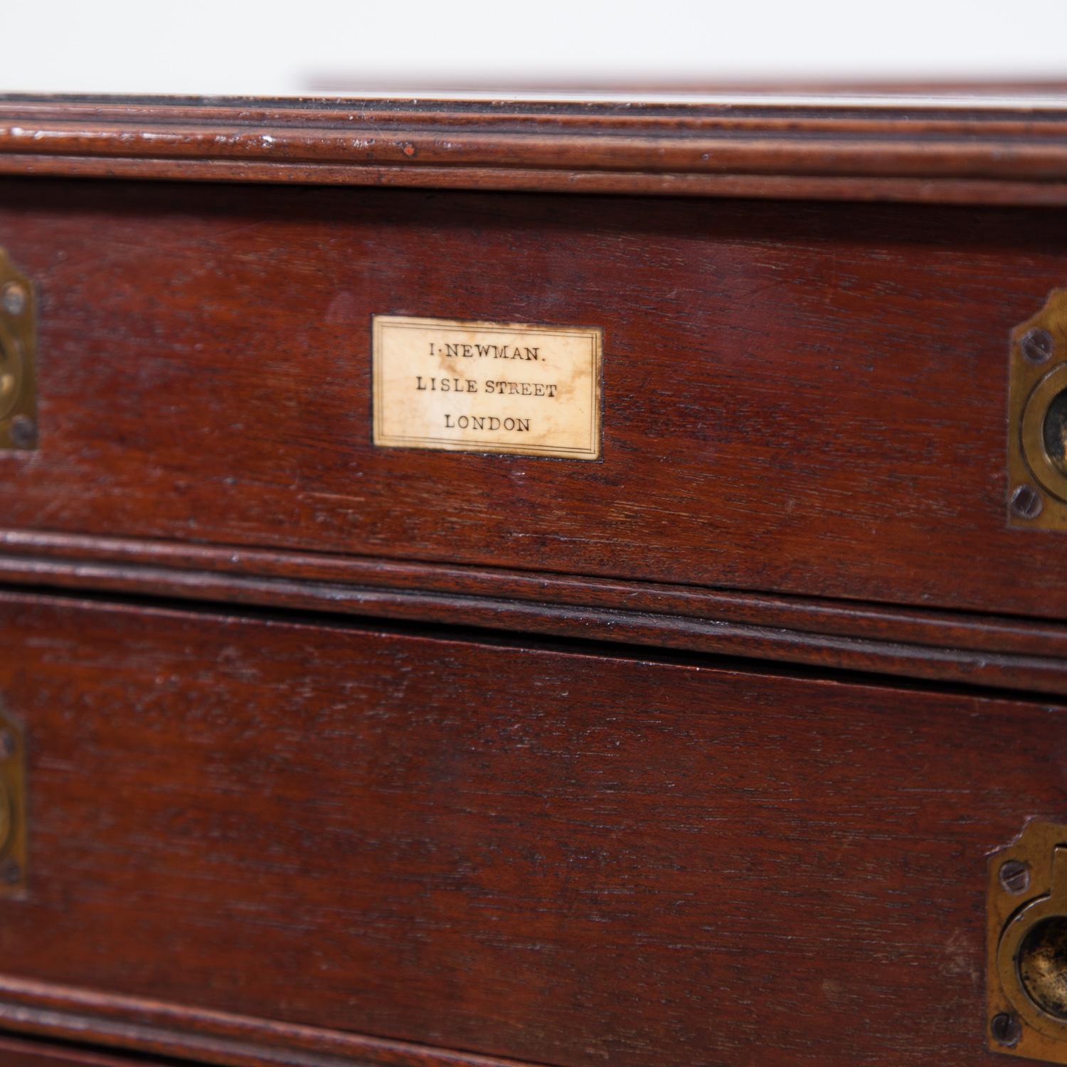 Early 19th Century Small Mahogany Chest on Stand 3