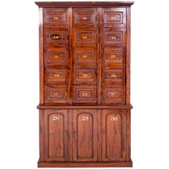 Early 19th Century Solicitors Cabinet in Mahogany