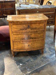 Early 19th Century South German Inlaid Walnut Chest