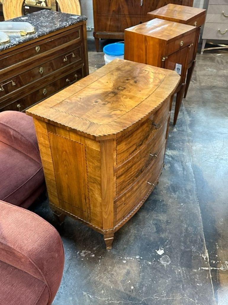 Early 19th Century South German Inlaid Walnut Chest For Sale 2