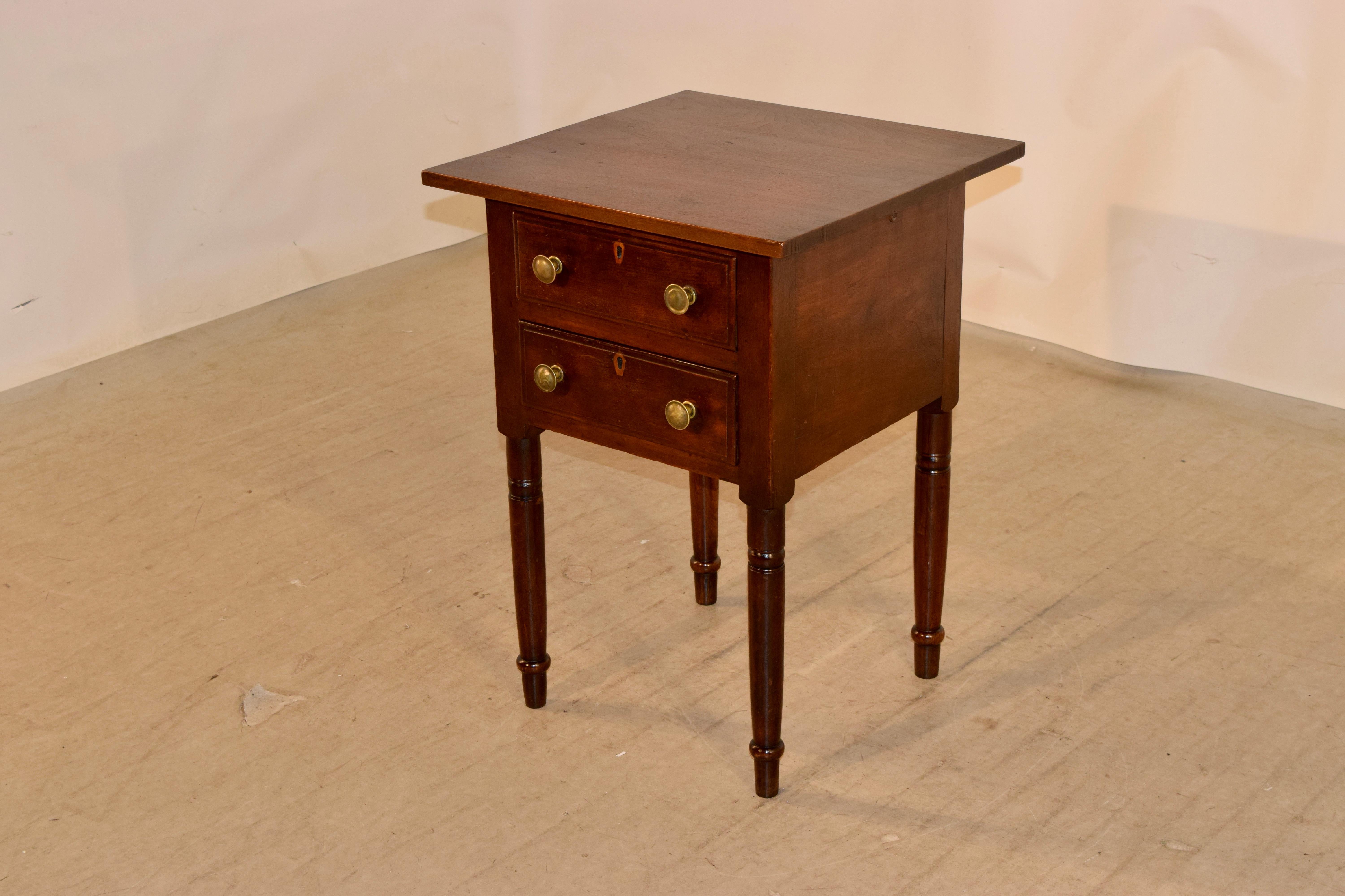 Early 19th Century Southern Side Table In Good Condition In High Point, NC