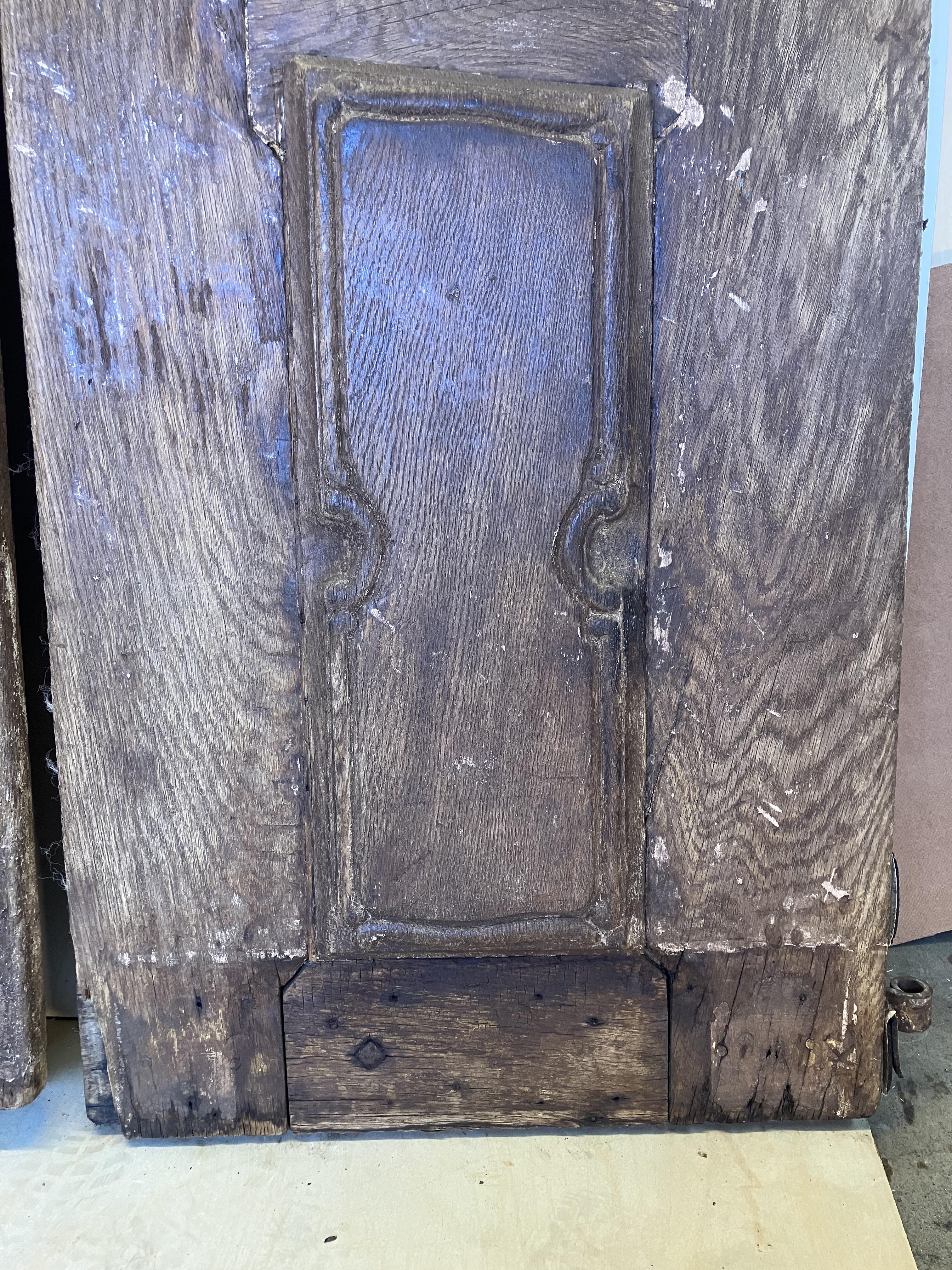 Early 19th Century Spanish American Front Entrance Double Doors 4