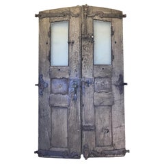 Early 19th Century Spanish American Front Entrance Double Doors