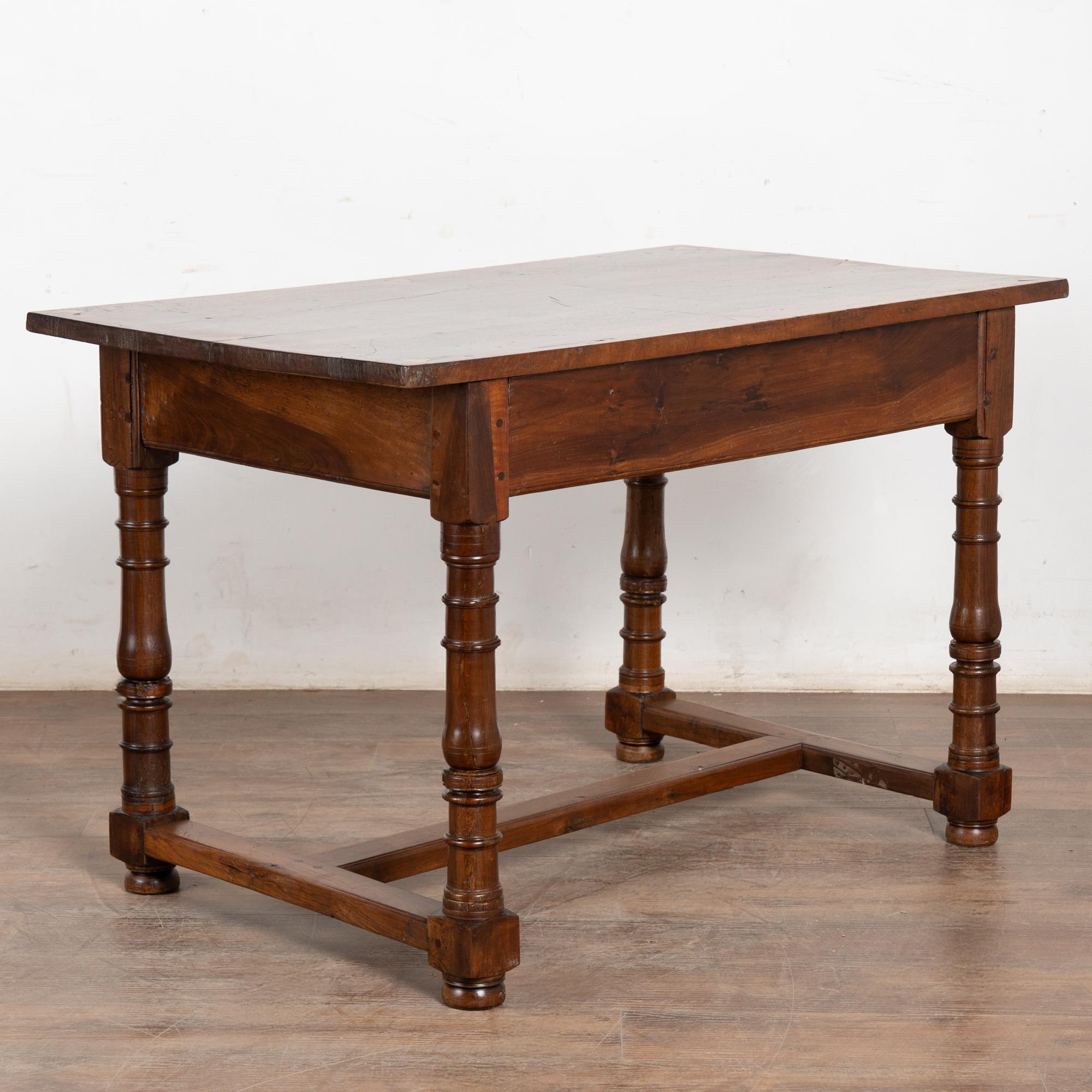 Early 19th Century Spanish Chestnut Console Table For Sale 6