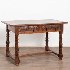 Early 19th Century Spanish Chestnut Console Table