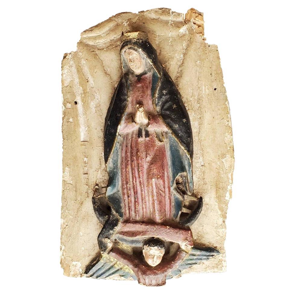 house decoration items Our Lady of Guadalupe metal tin sign