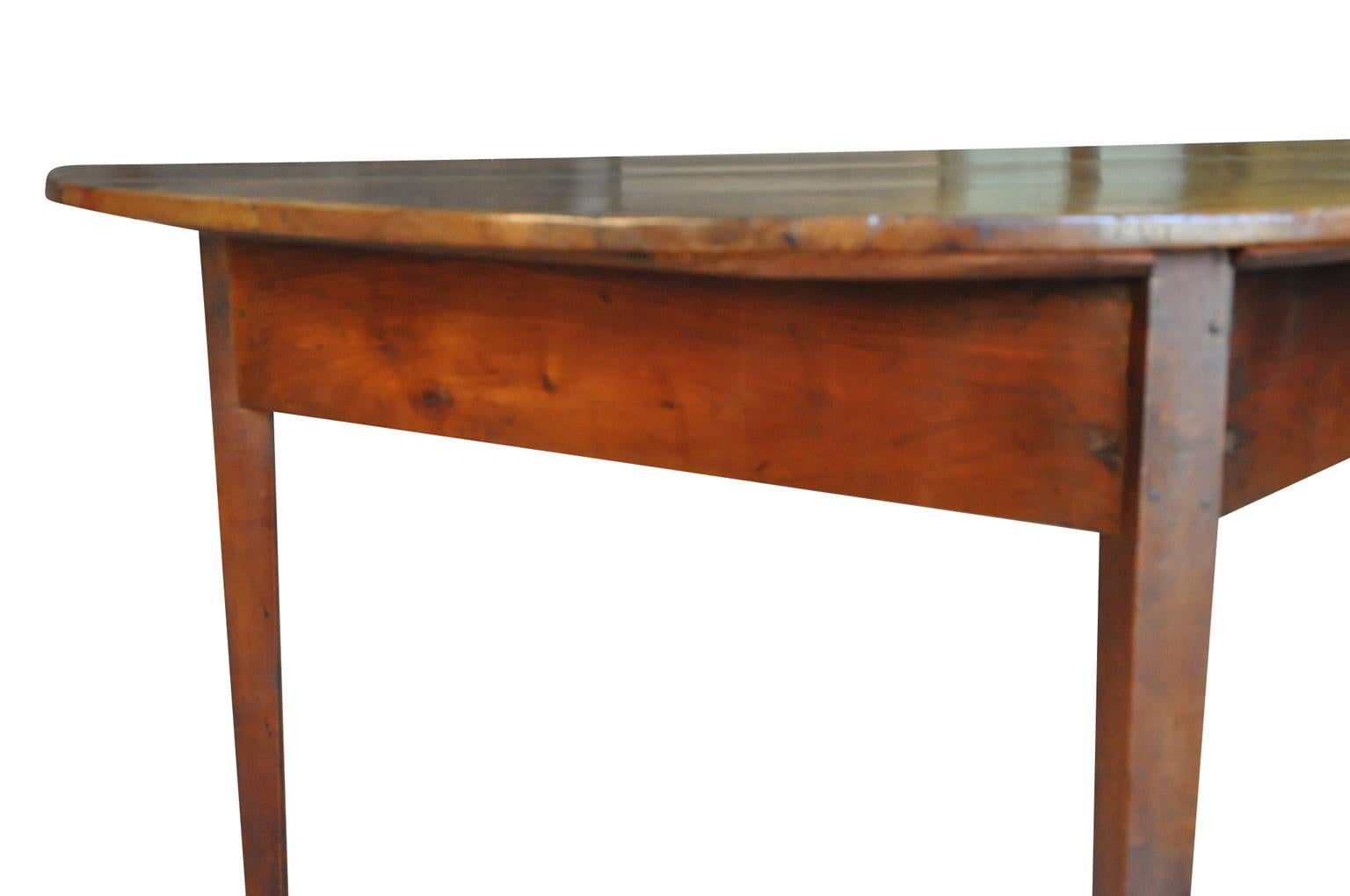 Early 19th Century Spanish Demilune Table For Sale 2