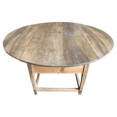 Antique Early 19th Century Spanish Drop Leaf Table