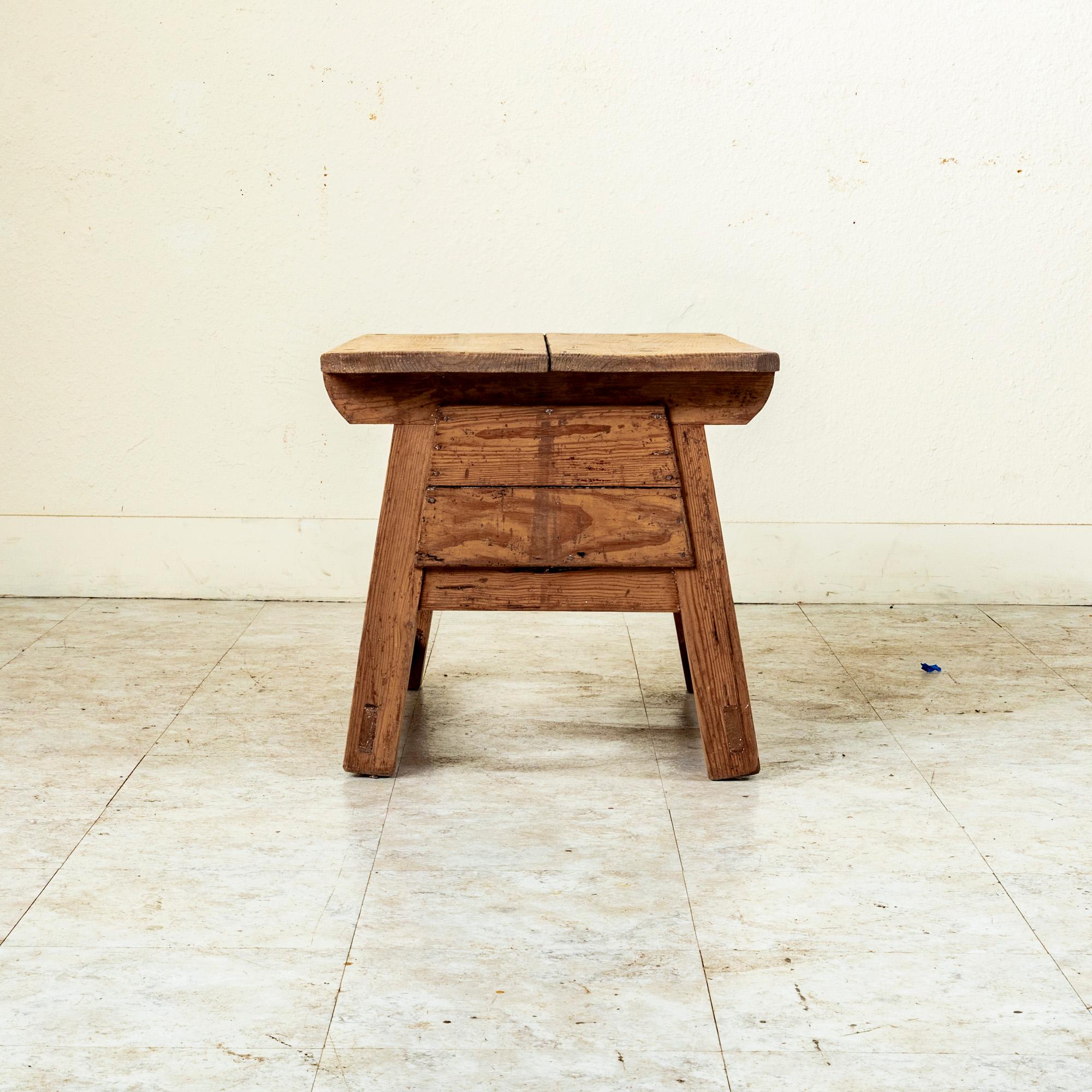 Early 19th Century Spanish Pine Mountain Table, Side Table, Coffee Table 2