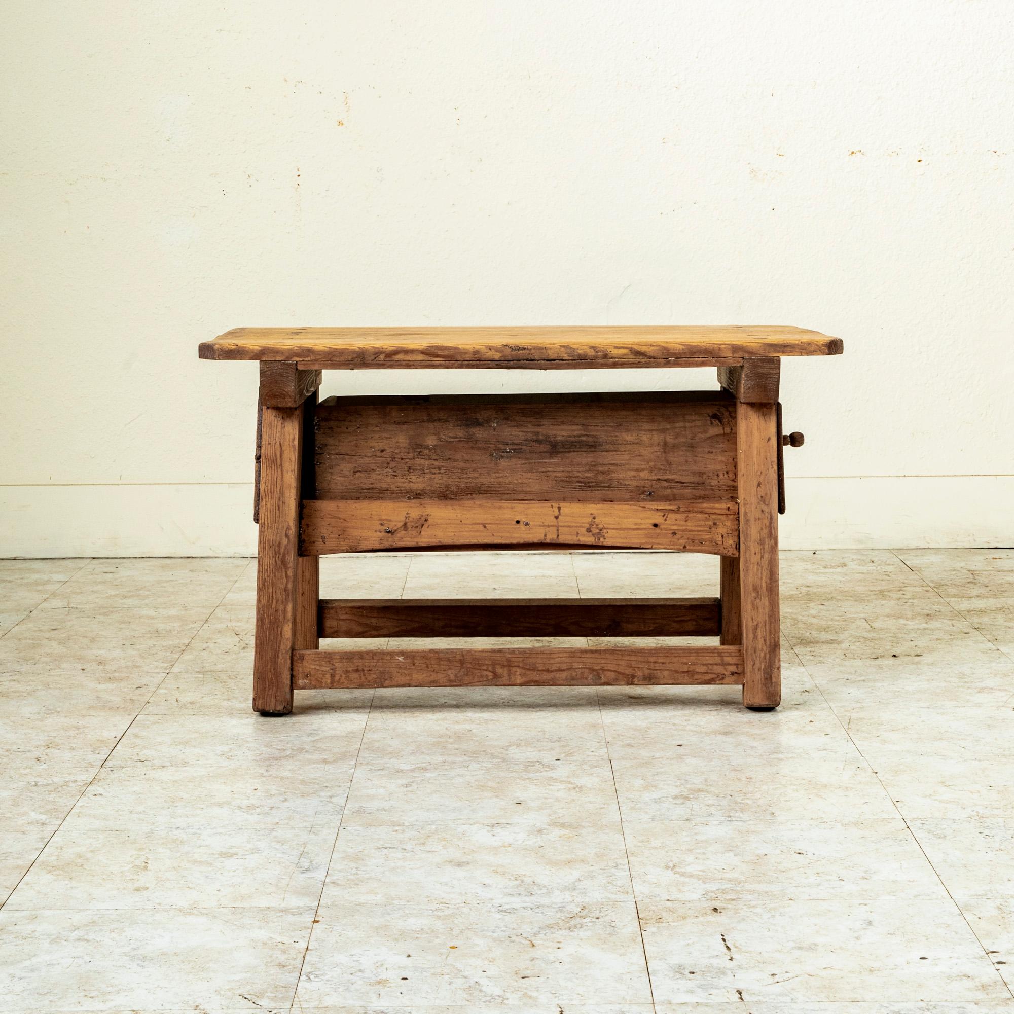 Early 19th Century Spanish Pine Mountain Table, Side Table, Coffee Table 3