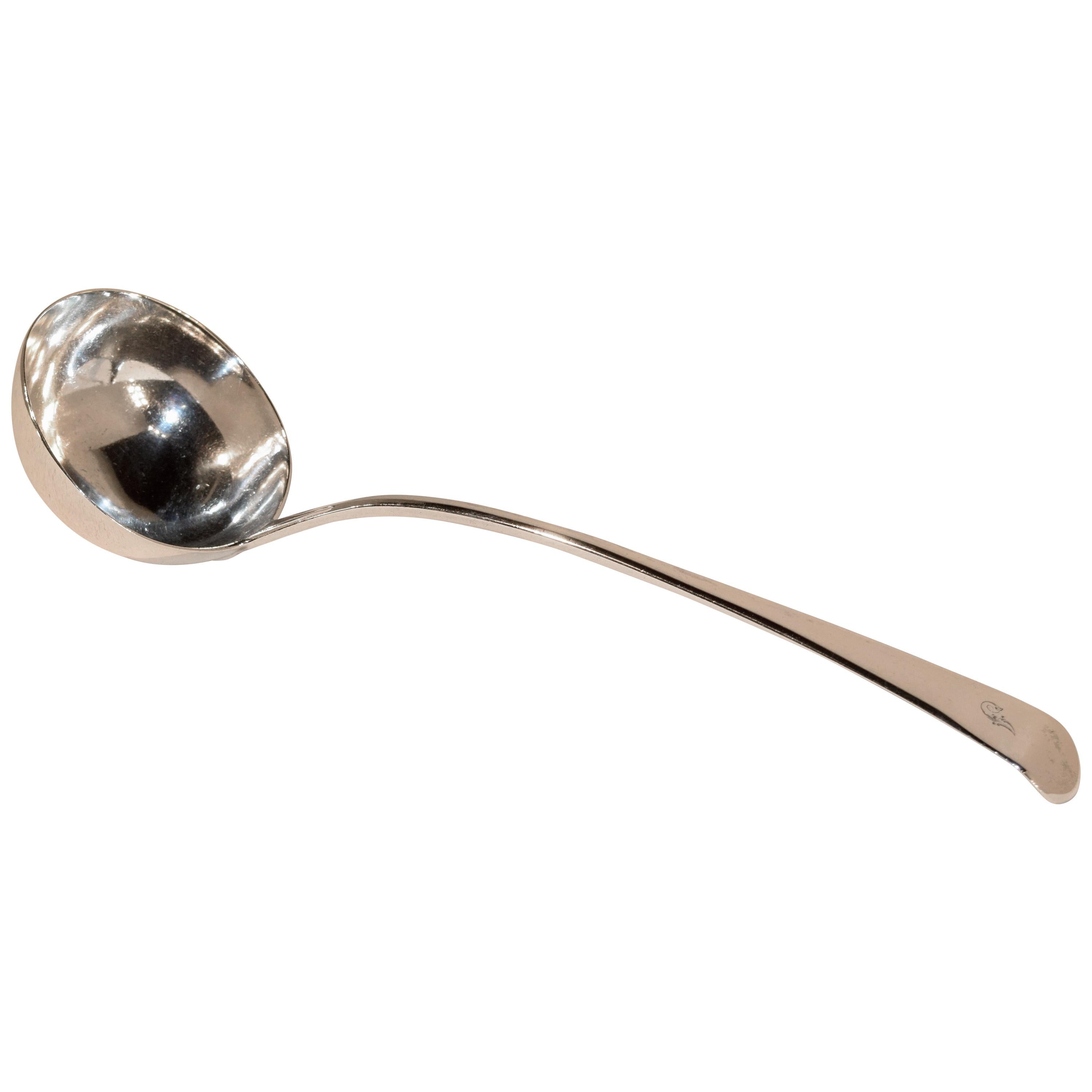Early 19th Century Sterling Silver Ladle For Sale