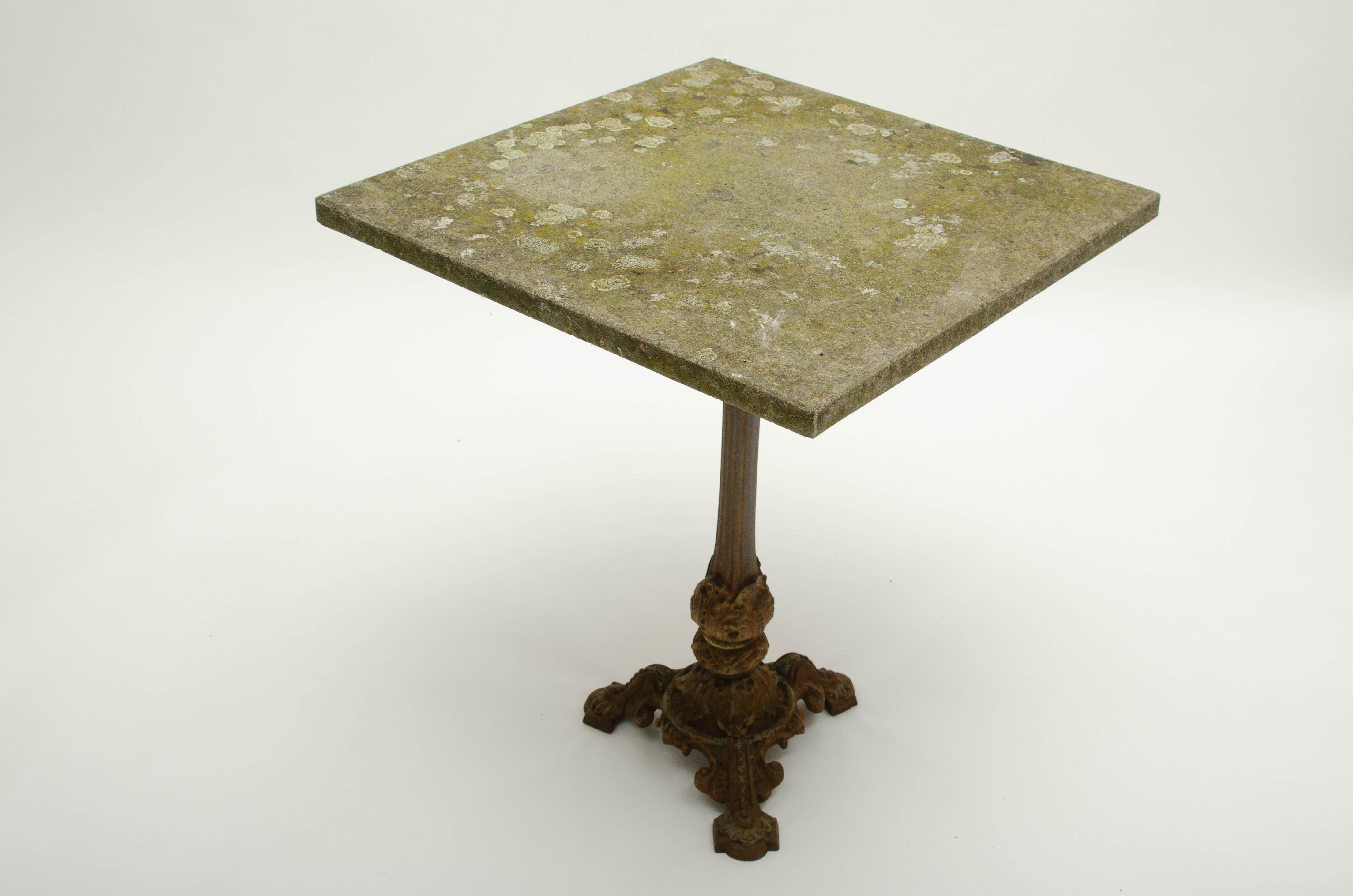 Mid-19th Century Early 19th Century Stone Top Table, England, circa 1860 For Sale