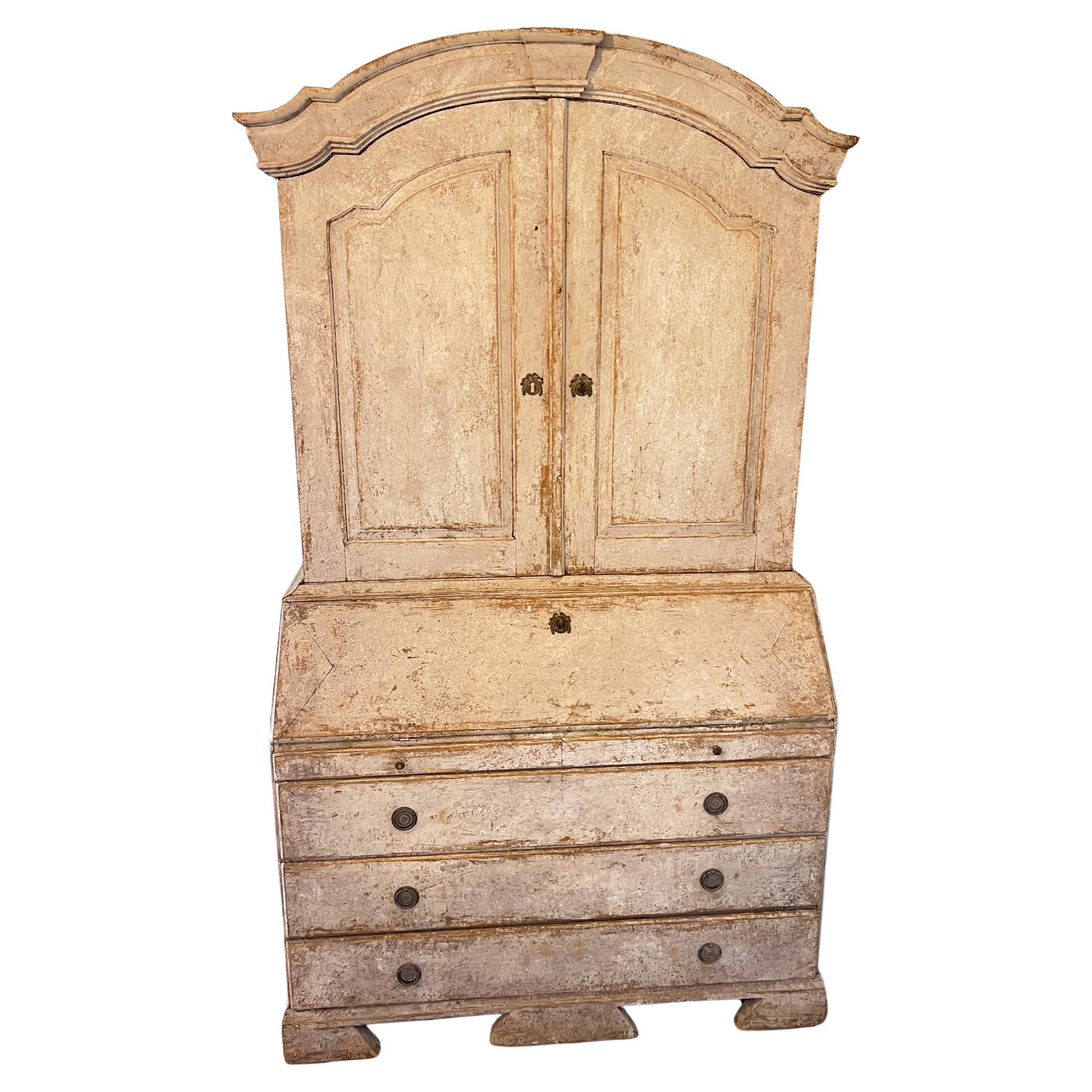 Early 19th Century Stunning Swedish Gustavian Secretary