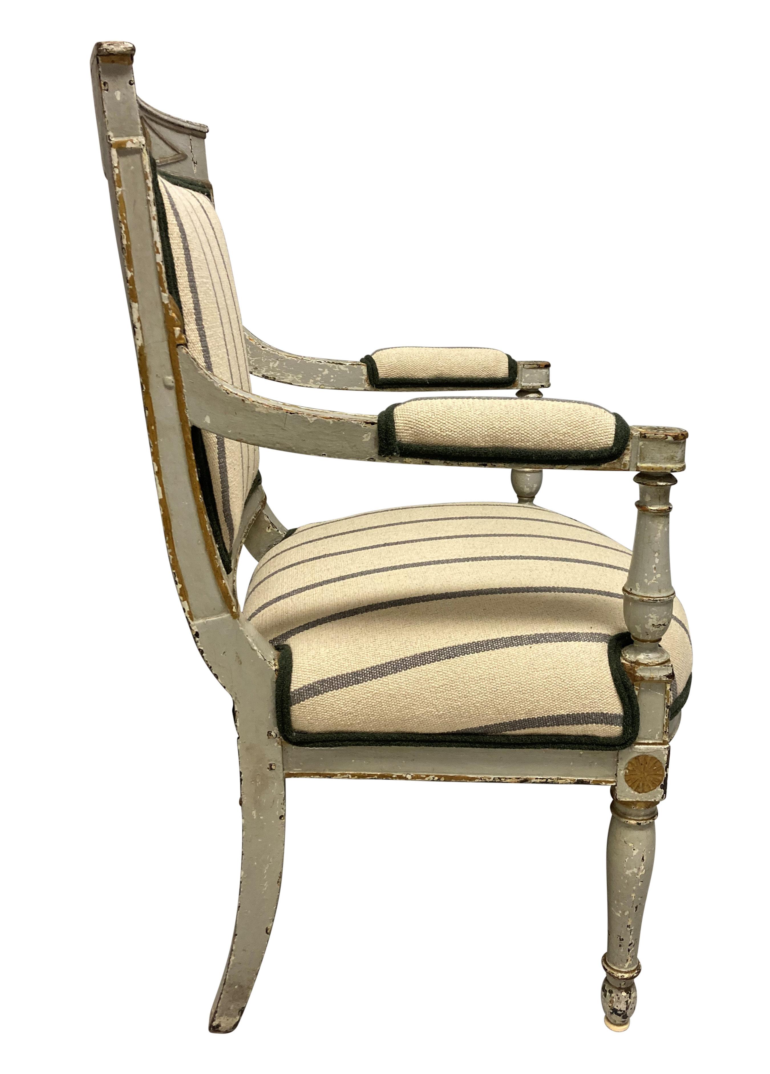 Sillón sueco de principios del siglo XIX Sueco en venta