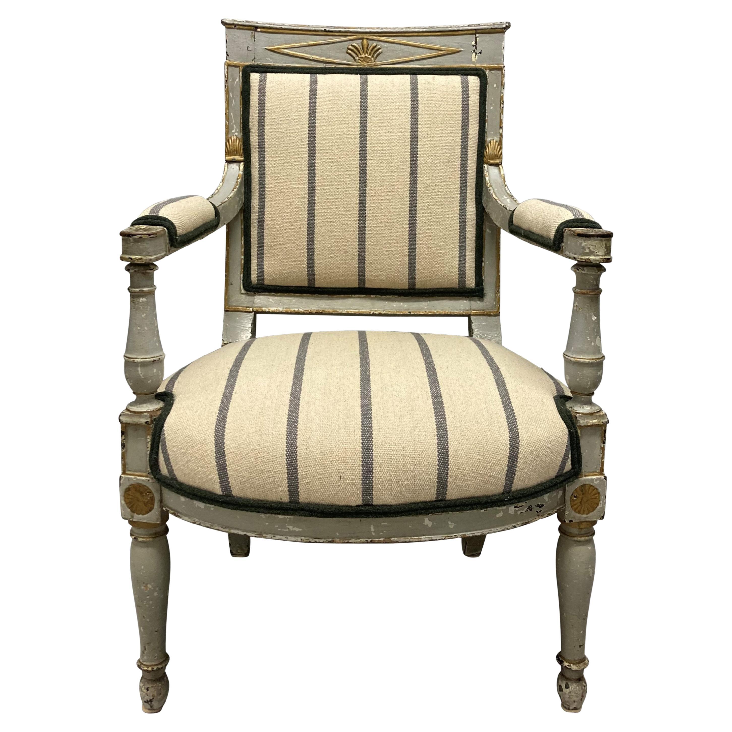 Early 19th Century Swedish Armchair