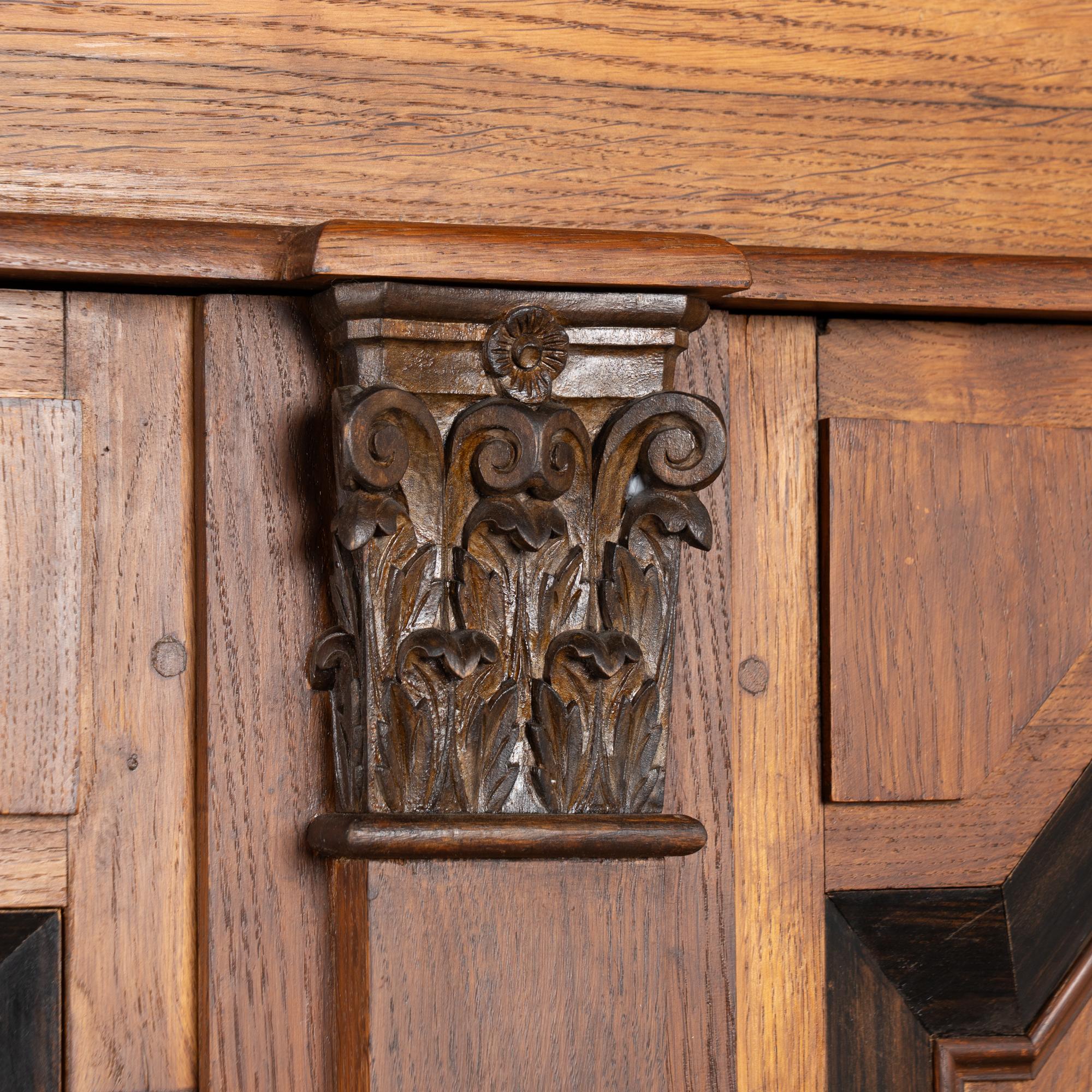 Armoire baroque suédoise à deux portes du début du 19e siècle en vente 3