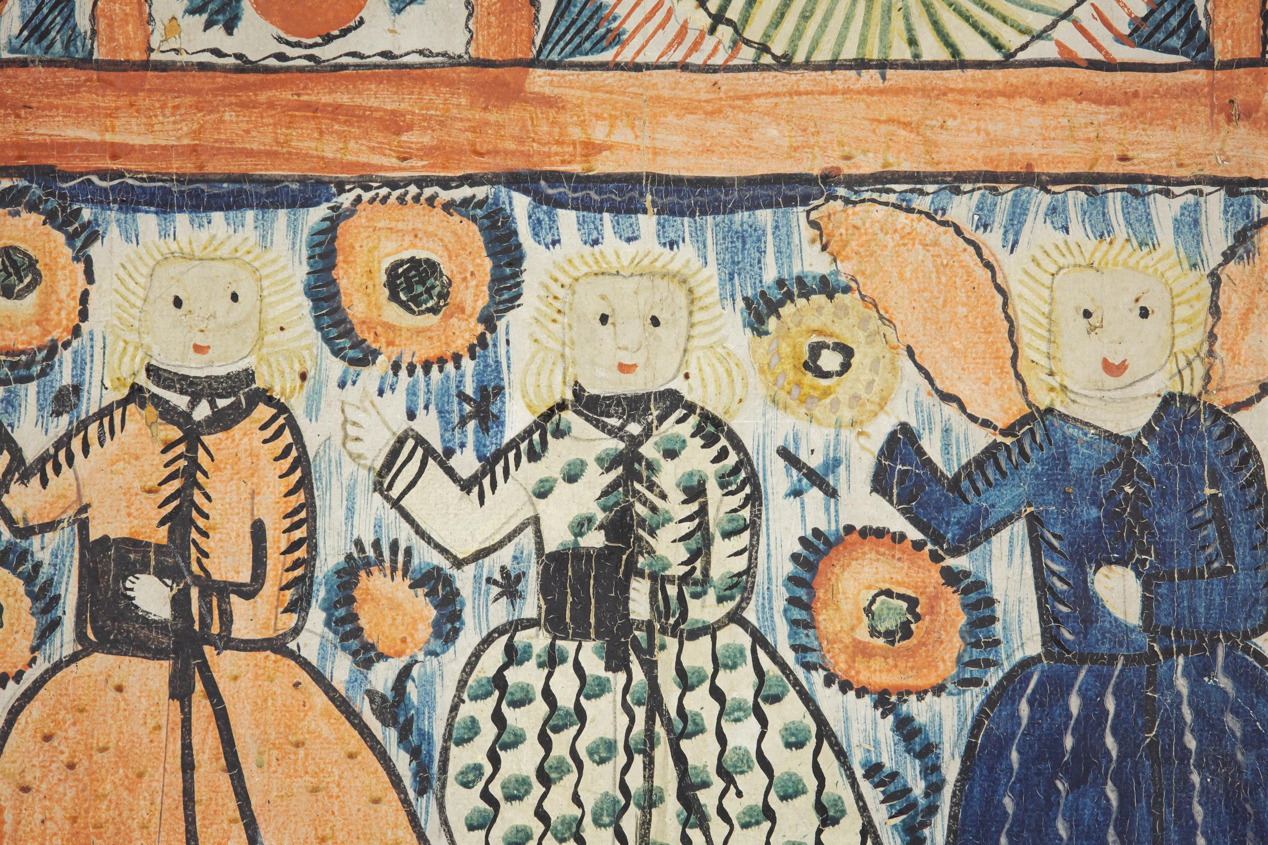 Bonad suédois de la Nativité du début du 19e siècle en vente 3