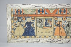 Early 19th Century Swedish Bonad of The Nativity