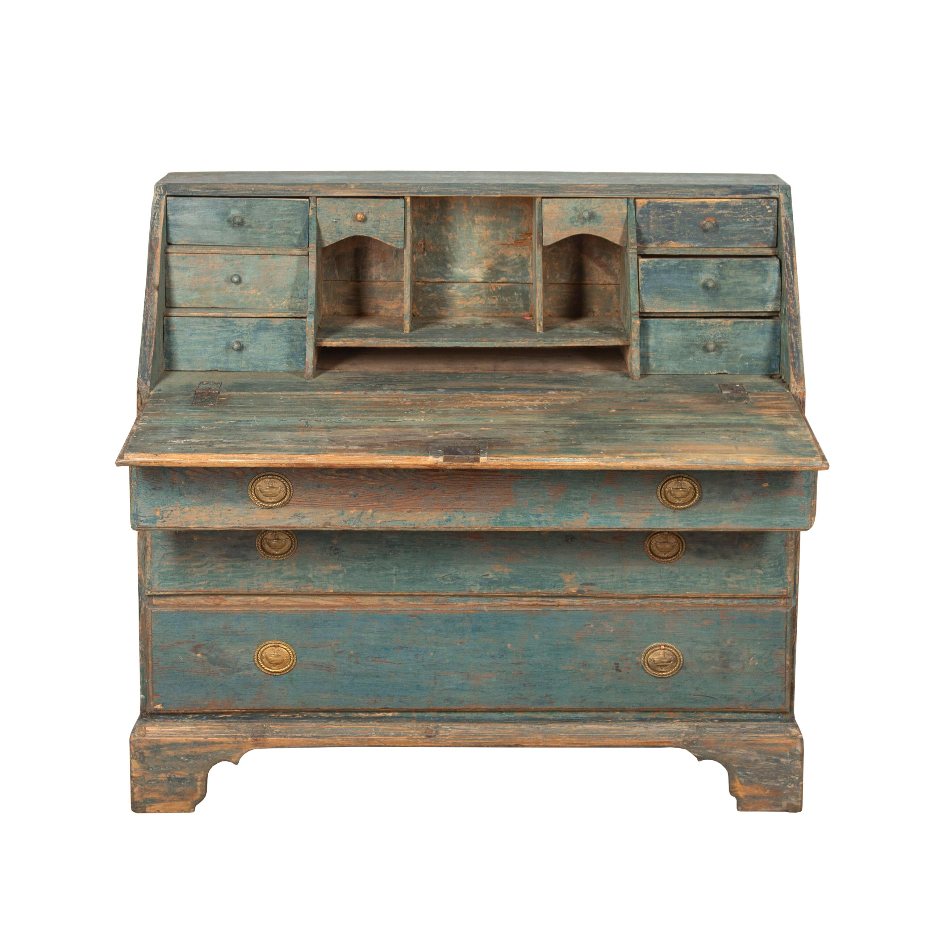 Early 19th Century Swedish Bureau In Good Condition In Tetbury, Gloucestershire