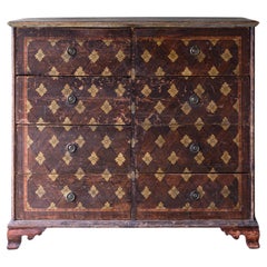 Remarkable early 19th Century Swedish Chest of Drawers 