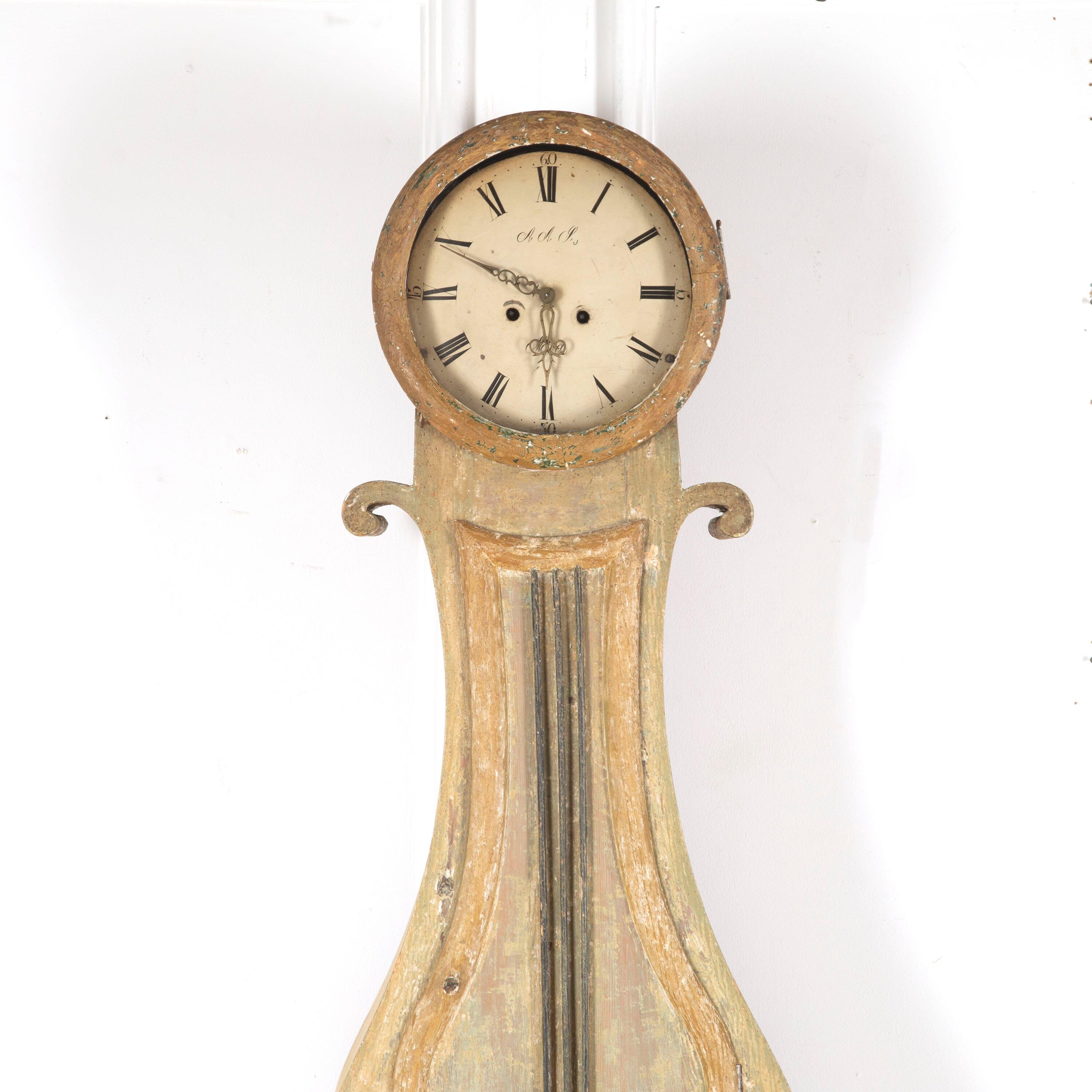 Empire Early 19th Century Swedish Clock