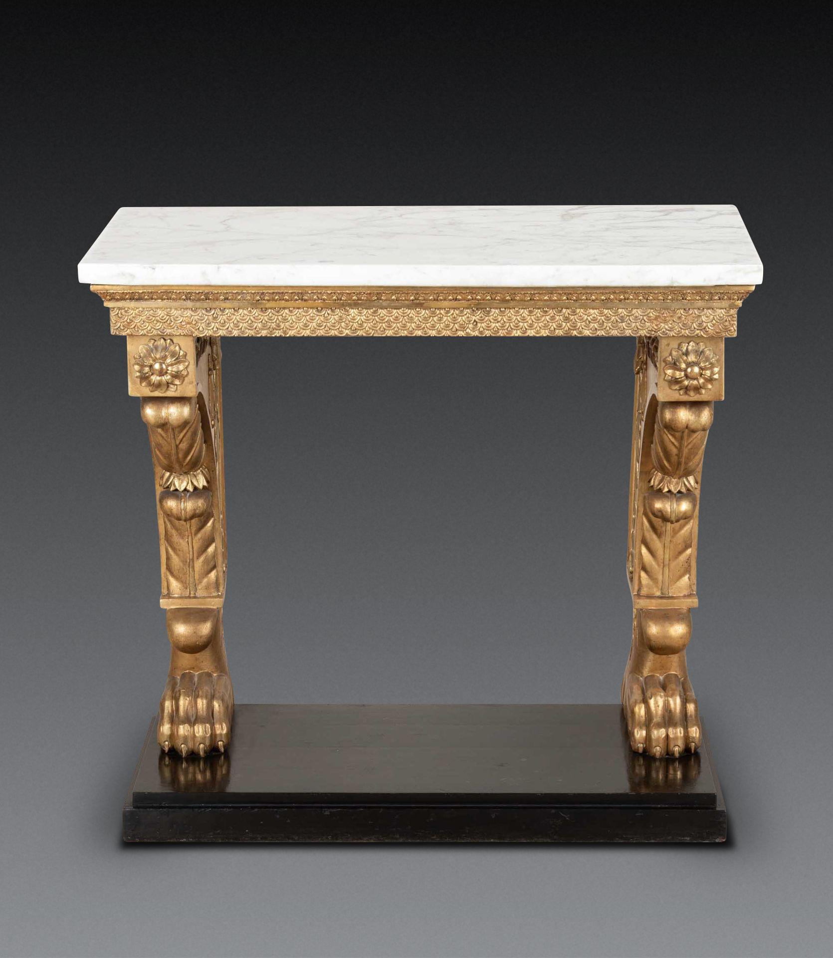 Empire Early 19th Century Swedish Console Table For Sale