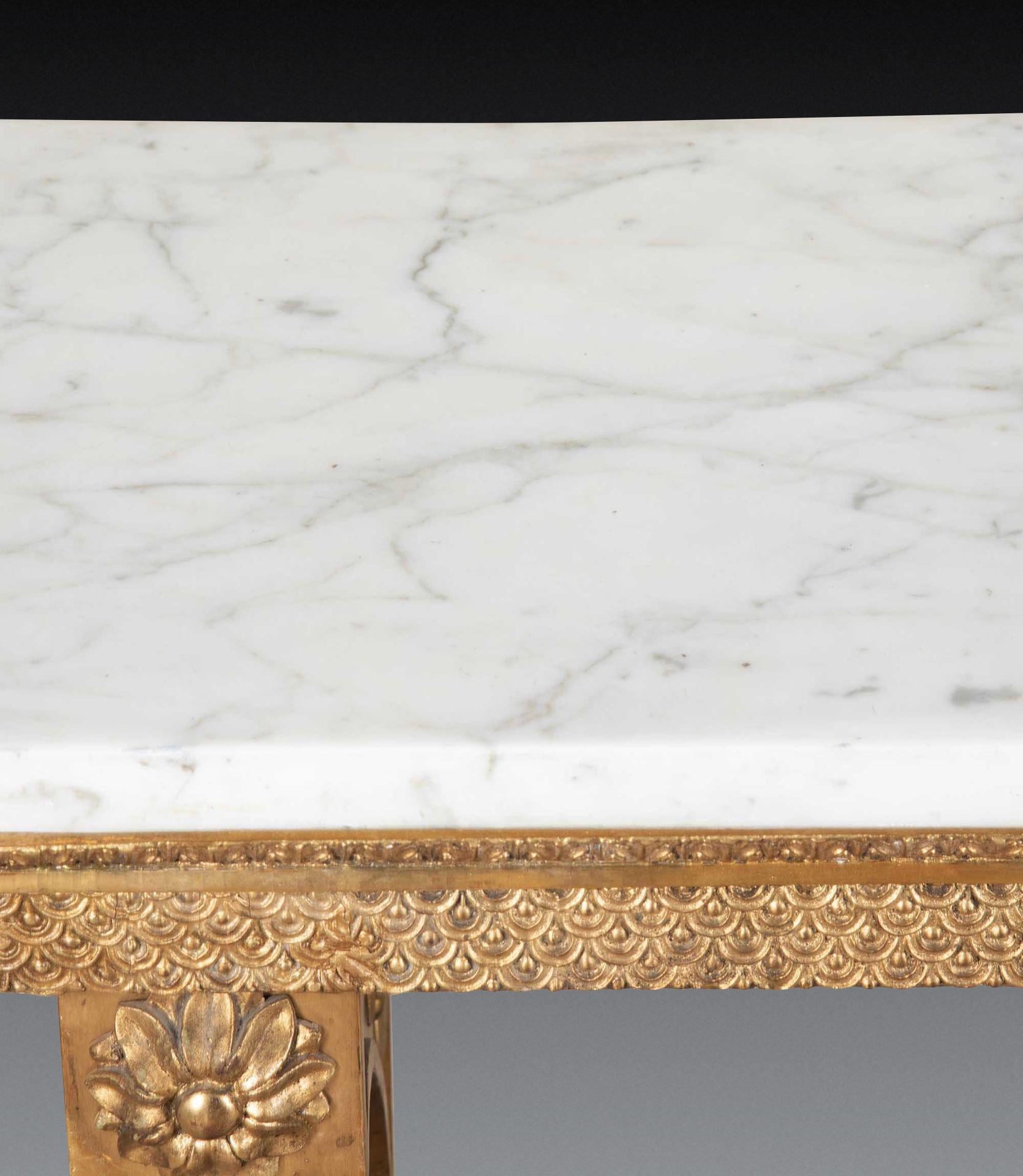 Marble Early 19th Century Swedish Console Table For Sale