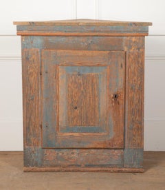 Early 19th Century Swedish Corner Cupboard