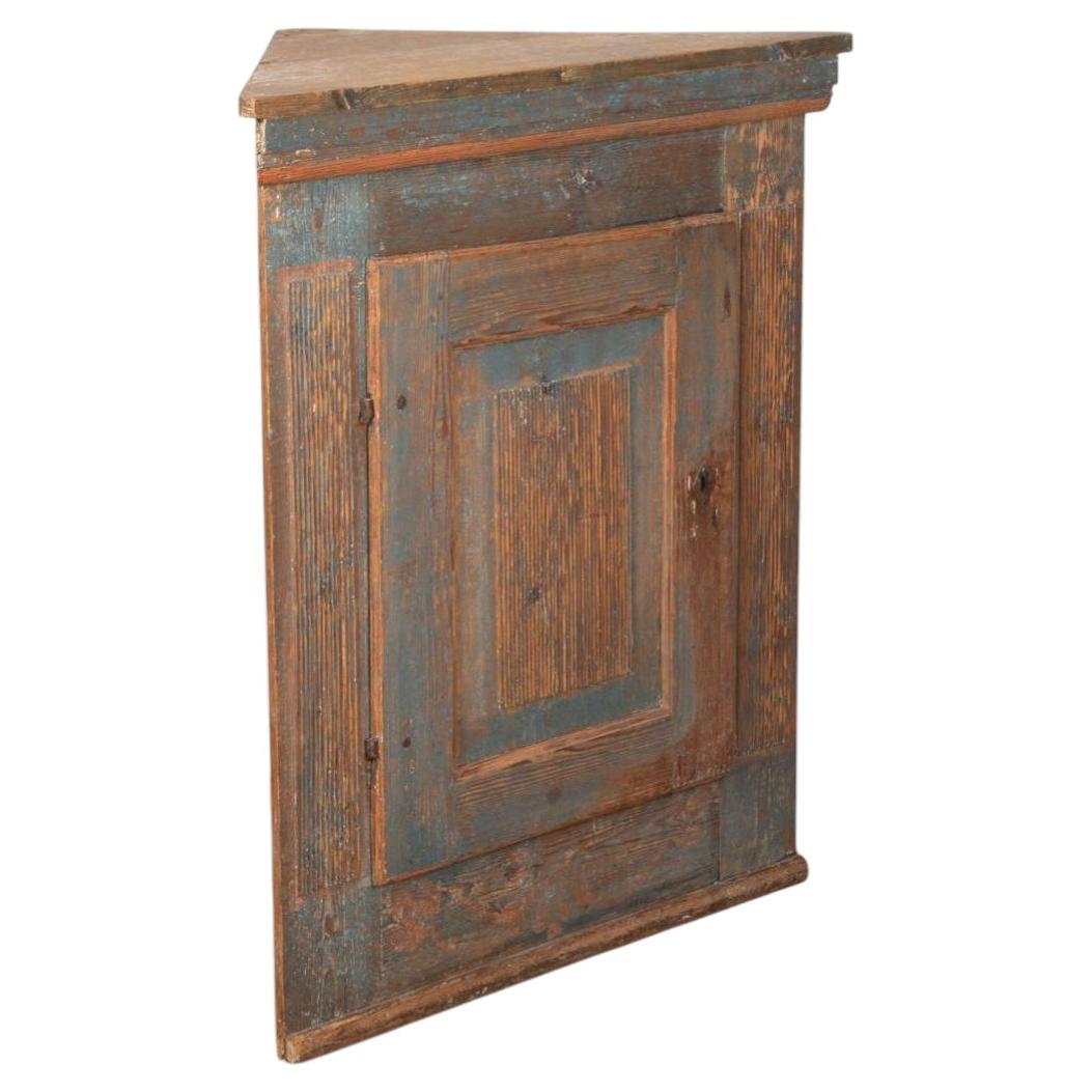 Early 19th Century Swedish Corner Cupboard