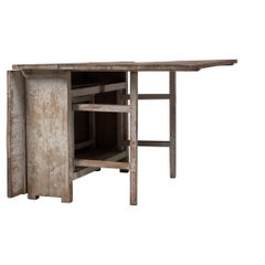 Early 19th Century Swedish Country Drop Leaf Table