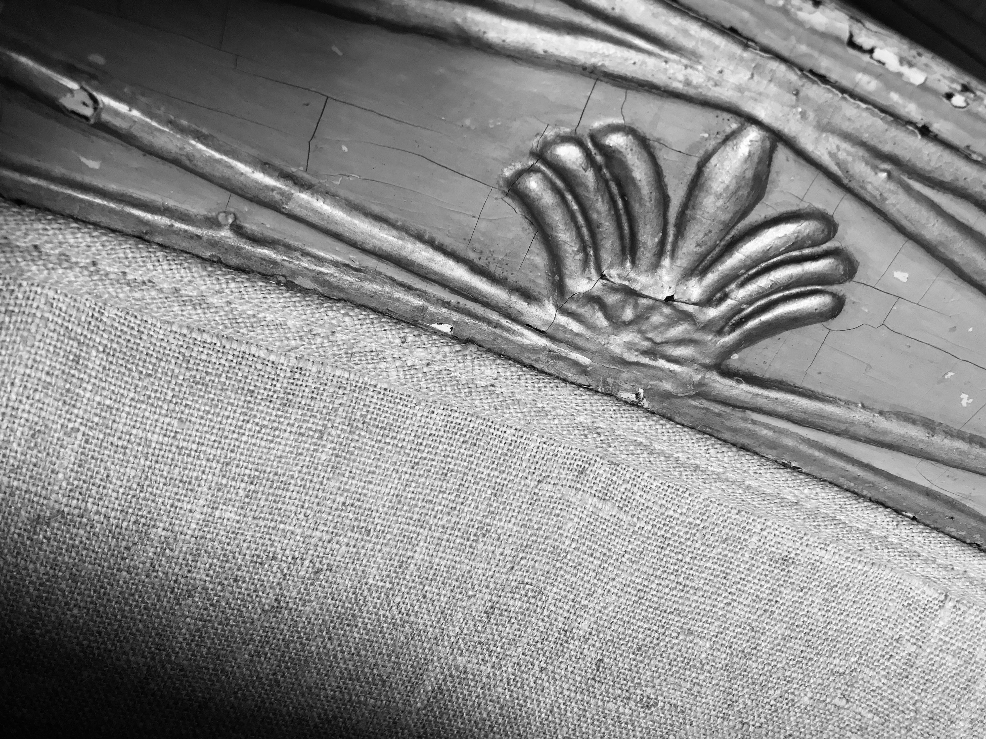 Early 19th Century Swedish Desk Chair In Distressed Condition In London, GB