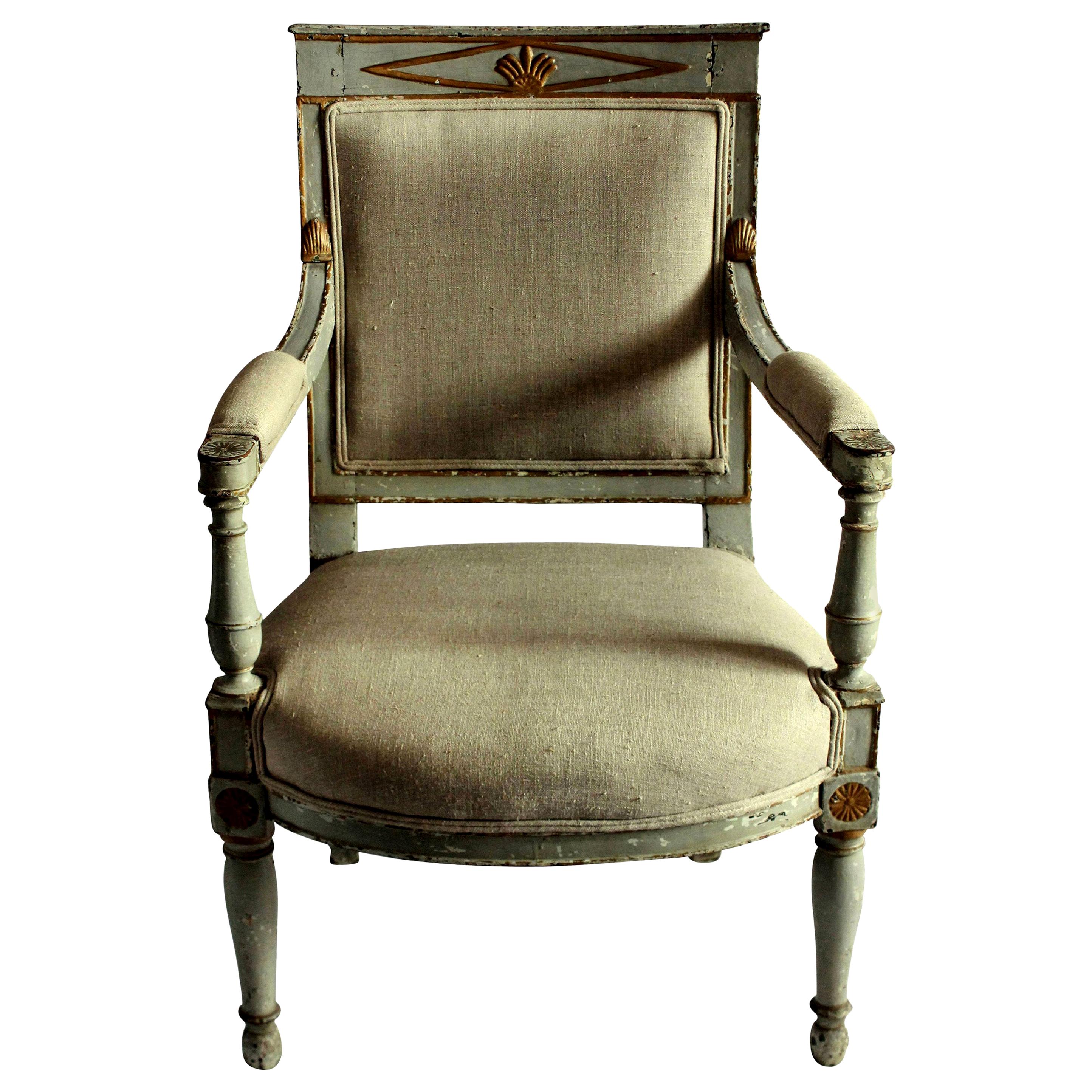 Early 19th Century Swedish Desk Chair