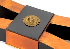 Early 19th Century Swedish Empire Console Table, Birch and ebonised wood