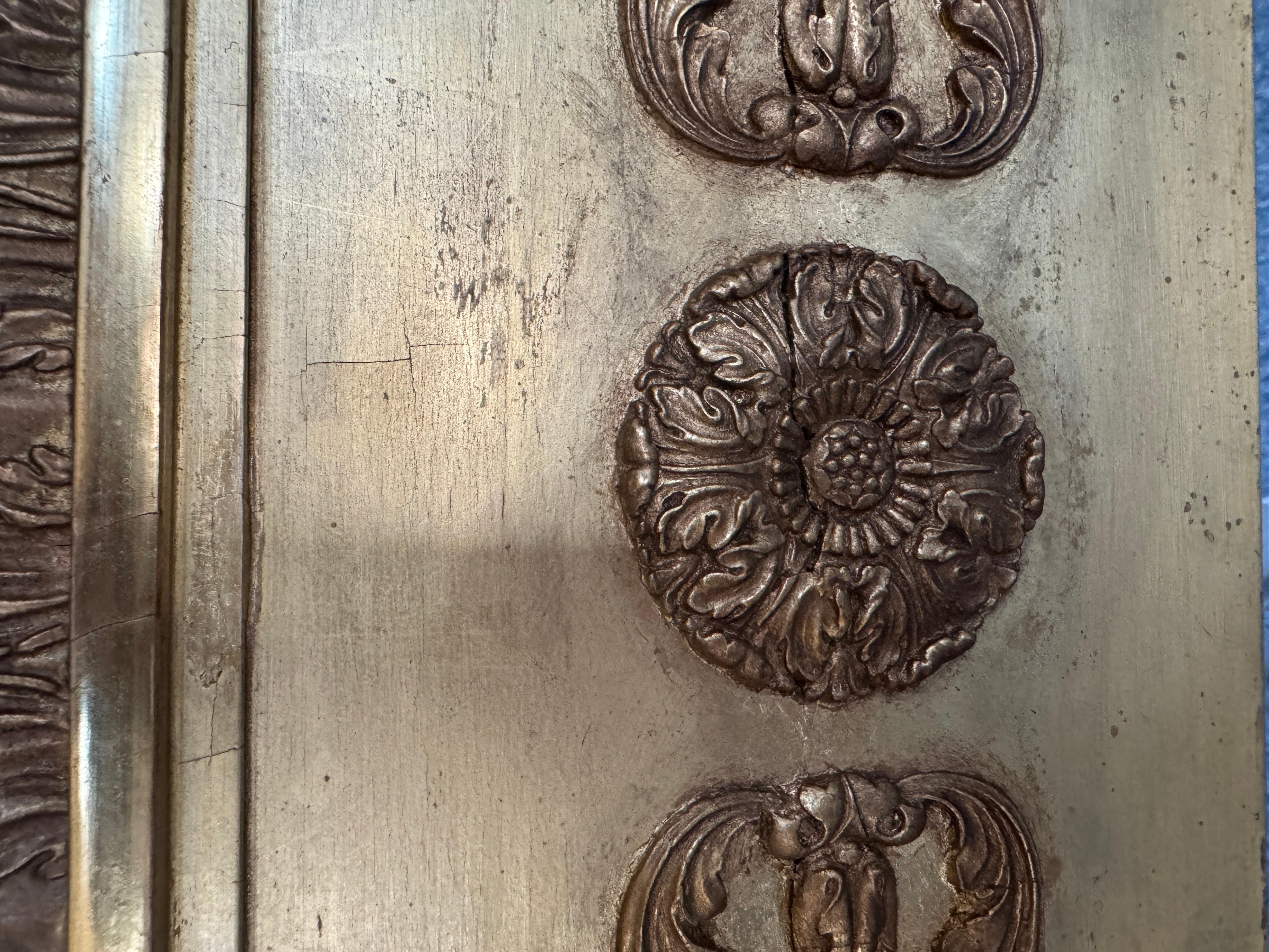 Neoclassico Specchio a molo in legno dorato dell'Impero svedese dell'inizio del XIX secolo in vendita