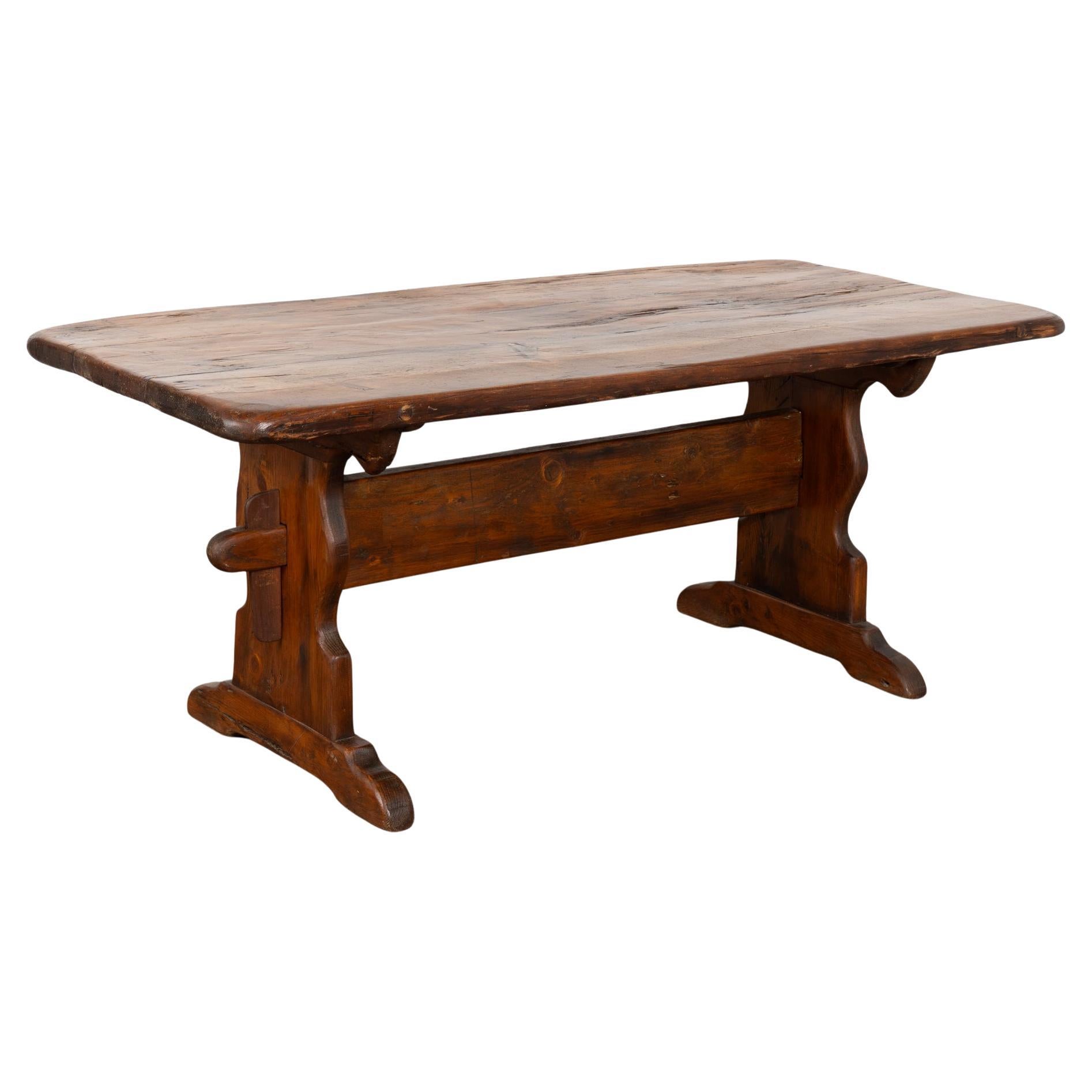 Mesa de granja sueca de principios del siglo XIX