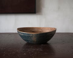 Early 19th Century Swedish Folk Art Turned Bowl