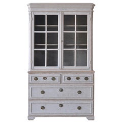 Early 19th Century Swedish Glazed Cabinet