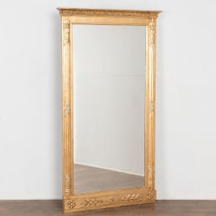 Early 19th Century Swedish Gold Giltwood Neoclassical Mirror