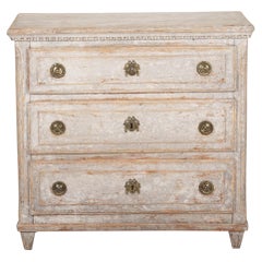 Early 19th Century Swedish Gustavian Carved Commode