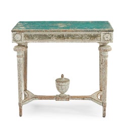 Table console gustavienne suédoise du début du 19e siècle