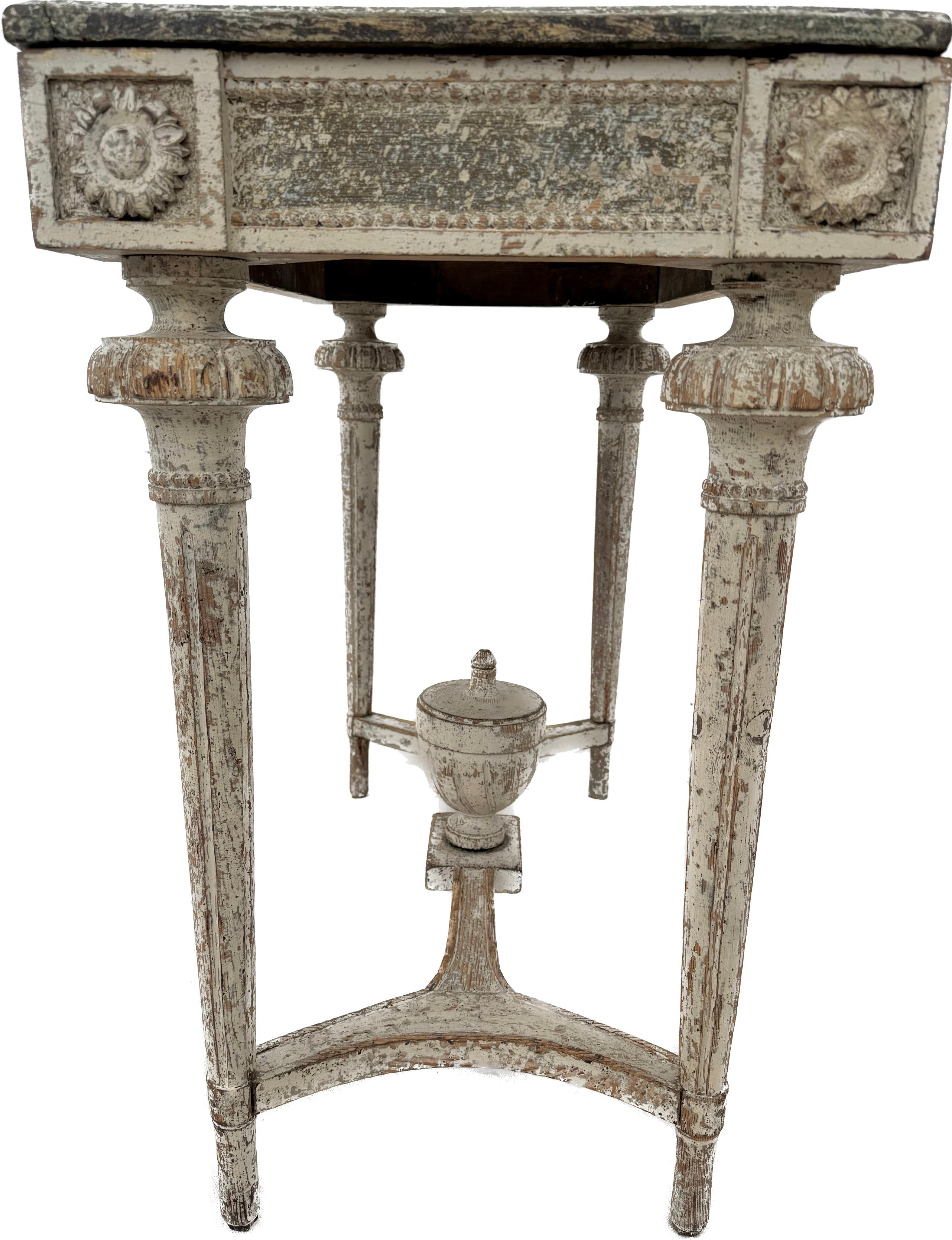 Early 19th Century Swedish Gustavian Console Table 3
