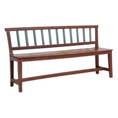 Early 19th Century Swedish Gustavian Folk Art Country Sofa or Bench