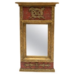 Early 19th Century Swedish Gustavian Gilt Wall Mirror