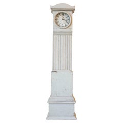 Early 19th-Century Swedish Gustavian Longcase Clock, Circa 1800
